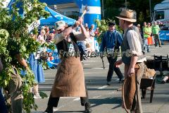 Insgesamt 9000 Teilnehmer gingen beim 11. Siegerländer AOK-Firmenlauf auf die 5.535 Meter lange Strrecke mit Start am Bismarckplatz bis in die Siegener Innenstadt und zurück. Ein Rekordergebnis, denn damit war die größte Breitensportveranstaltung Südwestfalens erstmals komplett ausgebucht!
