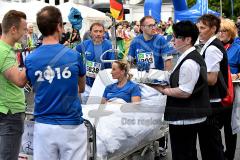 13. Siegerländer AOK-Firmenlauf am 5. Juli 2016 mit Start und Ziel auf dem Bismarckplatz