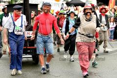 13. Siegerländer AOK-Firmenlauf am 5. Juli 2016 mit Start und Ziel auf dem Bismarckplatz