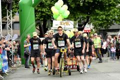 13. Siegerländer AOK-Firmenlauf am 5. Juli 2016 mit Start und Ziel auf dem Bismarckplatz
