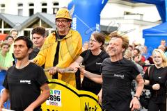 13. Siegerländer AOK-Firmenlauf am 5. Juli 2016 mit Start und Ziel auf dem Bismarckplatz