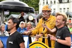 13. Siegerländer AOK-Firmenlauf am 5. Juli 2016 mit Start und Ziel auf dem Bismarckplatz