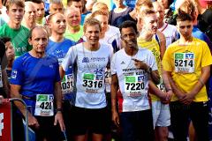 13. Siegerländer AOK-Firmenlauf am 5. Juli 2016 mit Start und Ziel auf dem Bismarckplatz