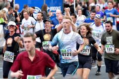 13. Siegerländer AOK-Firmenlauf am 5. Juli 2016 mit Start und Ziel auf dem Bismarckplatz