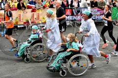 13. Siegerländer AOK-Firmenlauf am 5. Juli 2016 mit Start und Ziel auf dem Bismarckplatz