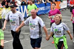 13. Siegerländer AOK-Firmenlauf am 5. Juli 2016 mit Start und Ziel auf dem Bismarckplatz