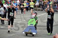 13. Siegerländer AOK-Firmenlauf am 5. Juli 2016 mit Start und Ziel auf dem Bismarckplatz