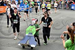 13. Siegerländer AOK-Firmenlauf am 5. Juli 2016 mit Start und Ziel auf dem Bismarckplatz