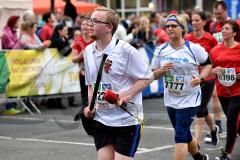 13. Siegerländer AOK-Firmenlauf am 5. Juli 2016 mit Start und Ziel auf dem Bismarckplatz
