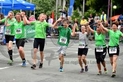 13. Siegerländer AOK-Firmenlauf am 5. Juli 2016 mit Start und Ziel auf dem Bismarckplatz