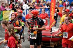 13. Siegerländer AOK-Firmenlauf am 5. Juli 2016 mit Start und Ziel auf dem Bismarckplatz
