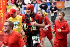 13. Siegerländer AOK-Firmenlauf am 5. Juli 2016 mit Start und Ziel auf dem Bismarckplatz