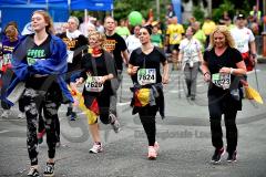 13. Siegerländer AOK-Firmenlauf am 5. Juli 2016 mit Start und Ziel auf dem Bismarckplatz