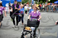 13. Siegerländer AOK-Firmenlauf am 5. Juli 2016 mit Start und Ziel auf dem Bismarckplatz