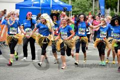 13. Siegerländer AOK-Firmenlauf am 5. Juli 2016 mit Start und Ziel auf dem Bismarckplatz