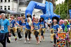 13. Siegerländer AOK-Firmenlauf am 5. Juli 2016 mit Start und Ziel auf dem Bismarckplatz