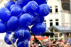 13. Siegerländer AOK-Firmenlauf am 5. Juli 2016 mit Start und Ziel auf dem Bismarckplatz