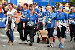 13. Siegerländer AOK-Firmenlauf am 5. Juli 2016 mit Start und Ziel auf dem Bismarckplatz