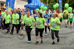 13. Siegerländer AOK-Firmenlauf am 5. Juli 2016 mit Start und Ziel auf dem Bismarckplatz