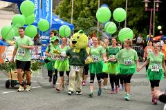 13. Siegerländer AOK-Firmenlauf am 5. Juli 2016 mit Start und Ziel auf dem Bismarckplatz