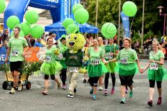 13. Siegerländer AOK-Firmenlauf am 5. Juli 2016 mit Start und Ziel auf dem Bismarckplatz