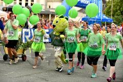 13. Siegerländer AOK-Firmenlauf am 5. Juli 2016 mit Start und Ziel auf dem Bismarckplatz