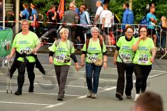 13. Siegerländer AOK-Firmenlauf am 5. Juli 2016 mit Start und Ziel auf dem Bismarckplatz