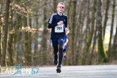 Am 31. Dezember wurde der 45. Silvesterlauf an der Obernautalsperre aufgrund von Eisglätte abgesagt – jetzt wurde der Lauf bei frühlingshaften Temperaturen nachgeholt. Insgesamt kamen 456 Läuferinnen und Läufer ins Ziel.