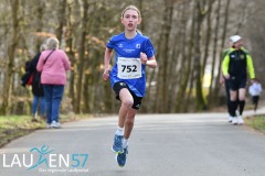 Am 31. Dezember wurde der 45. Silvesterlauf an der Obernautalsperre aufgrund von Eisglätte abgesagt – jetzt wurde der Lauf bei frühlingshaften Temperaturen nachgeholt. Insgesamt kamen 456 Läuferinnen und Läufer ins Ziel.