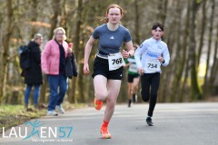 Am 31. Dezember wurde der 45. Silvesterlauf an der Obernautalsperre aufgrund von Eisglätte abgesagt – jetzt wurde der Lauf bei frühlingshaften Temperaturen nachgeholt. Insgesamt kamen 456 Läuferinnen und Läufer ins Ziel.