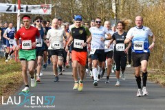 Am 31. Dezember wurde der 45. Silvesterlauf an der Obernautalsperre aufgrund von Eisglätte abgesagt – jetzt wurde der Lauf bei frühlingshaften Temperaturen nachgeholt. Insgesamt kamen 456 Läuferinnen und Läufer ins Ziel.