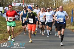 Am 31. Dezember wurde der 45. Silvesterlauf an der Obernautalsperre aufgrund von Eisglätte abgesagt – jetzt wurde der Lauf bei frühlingshaften Temperaturen nachgeholt. Insgesamt kamen 456 Läuferinnen und Läufer ins Ziel.