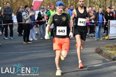 Am 31. Dezember wurde der 45. Silvesterlauf an der Obernautalsperre aufgrund von Eisglätte abgesagt – jetzt wurde der Lauf bei frühlingshaften Temperaturen nachgeholt. Insgesamt kamen 456 Läuferinnen und Läufer ins Ziel.