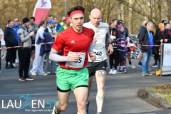 Am 31. Dezember wurde der 45. Silvesterlauf an der Obernautalsperre aufgrund von Eisglätte abgesagt – jetzt wurde der Lauf bei frühlingshaften Temperaturen nachgeholt. Insgesamt kamen 456 Läuferinnen und Läufer ins Ziel.