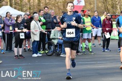 Am 31. Dezember wurde der 45. Silvesterlauf an der Obernautalsperre aufgrund von Eisglätte abgesagt – jetzt wurde der Lauf bei frühlingshaften Temperaturen nachgeholt. Insgesamt kamen 456 Läuferinnen und Läufer ins Ziel.