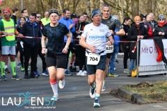 Am 31. Dezember wurde der 45. Silvesterlauf an der Obernautalsperre aufgrund von Eisglätte abgesagt – jetzt wurde der Lauf bei frühlingshaften Temperaturen nachgeholt. Insgesamt kamen 456 Läuferinnen und Läufer ins Ziel.