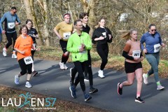 Am 31. Dezember wurde der 45. Silvesterlauf an der Obernautalsperre aufgrund von Eisglätte abgesagt – jetzt wurde der Lauf bei frühlingshaften Temperaturen nachgeholt. Insgesamt kamen 456 Läuferinnen und Läufer ins Ziel.