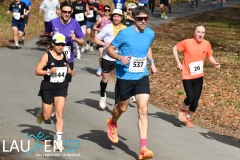 Am 31. Dezember wurde der 45. Silvesterlauf an der Obernautalsperre aufgrund von Eisglätte abgesagt – jetzt wurde der Lauf bei frühlingshaften Temperaturen nachgeholt. Insgesamt kamen 456 Läuferinnen und Läufer ins Ziel.