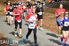 Am 31. Dezember wurde der 45. Silvesterlauf an der Obernautalsperre aufgrund von Eisglätte abgesagt – jetzt wurde der Lauf bei frühlingshaften Temperaturen nachgeholt. Insgesamt kamen 456 Läuferinnen und Läufer ins Ziel.