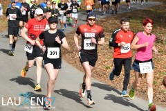 Am 31. Dezember wurde der 45. Silvesterlauf an der Obernautalsperre aufgrund von Eisglätte abgesagt – jetzt wurde der Lauf bei frühlingshaften Temperaturen nachgeholt. Insgesamt kamen 456 Läuferinnen und Läufer ins Ziel.