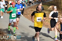 Am 31. Dezember wurde der 45. Silvesterlauf an der Obernautalsperre aufgrund von Eisglätte abgesagt – jetzt wurde der Lauf bei frühlingshaften Temperaturen nachgeholt. Insgesamt kamen 456 Läuferinnen und Läufer ins Ziel.