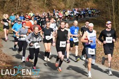 Am 31. Dezember wurde der 45. Silvesterlauf an der Obernautalsperre aufgrund von Eisglätte abgesagt – jetzt wurde der Lauf bei frühlingshaften Temperaturen nachgeholt. Insgesamt kamen 456 Läuferinnen und Läufer ins Ziel.