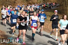 Am 31. Dezember wurde der 45. Silvesterlauf an der Obernautalsperre aufgrund von Eisglätte abgesagt – jetzt wurde der Lauf bei frühlingshaften Temperaturen nachgeholt. Insgesamt kamen 456 Läuferinnen und Läufer ins Ziel.
