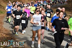 Am 31. Dezember wurde der 45. Silvesterlauf an der Obernautalsperre aufgrund von Eisglätte abgesagt – jetzt wurde der Lauf bei frühlingshaften Temperaturen nachgeholt. Insgesamt kamen 456 Läuferinnen und Läufer ins Ziel.