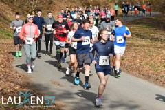 Am 31. Dezember wurde der 45. Silvesterlauf an der Obernautalsperre aufgrund von Eisglätte abgesagt – jetzt wurde der Lauf bei frühlingshaften Temperaturen nachgeholt. Insgesamt kamen 456 Läuferinnen und Läufer ins Ziel.