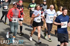 Am 31. Dezember wurde der 45. Silvesterlauf an der Obernautalsperre aufgrund von Eisglätte abgesagt – jetzt wurde der Lauf bei frühlingshaften Temperaturen nachgeholt. Insgesamt kamen 456 Läuferinnen und Läufer ins Ziel.