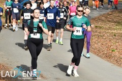 Am 31. Dezember wurde der 45. Silvesterlauf an der Obernautalsperre aufgrund von Eisglätte abgesagt – jetzt wurde der Lauf bei frühlingshaften Temperaturen nachgeholt. Insgesamt kamen 456 Läuferinnen und Läufer ins Ziel.