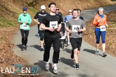 Am 31. Dezember wurde der 45. Silvesterlauf an der Obernautalsperre aufgrund von Eisglätte abgesagt – jetzt wurde der Lauf bei frühlingshaften Temperaturen nachgeholt. Insgesamt kamen 456 Läuferinnen und Läufer ins Ziel.