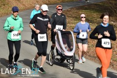 Am 31. Dezember wurde der 45. Silvesterlauf an der Obernautalsperre aufgrund von Eisglätte abgesagt – jetzt wurde der Lauf bei frühlingshaften Temperaturen nachgeholt. Insgesamt kamen 456 Läuferinnen und Läufer ins Ziel.
