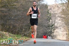 Am 31. Dezember wurde der 45. Silvesterlauf an der Obernautalsperre aufgrund von Eisglätte abgesagt – jetzt wurde der Lauf bei frühlingshaften Temperaturen nachgeholt. Insgesamt kamen 456 Läuferinnen und Läufer ins Ziel.